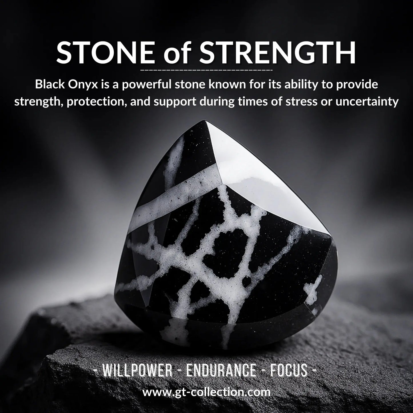 2 PIECE SET - BLACK ONYX Single Bead Bracelet And Flatbead Bracelet GT collection