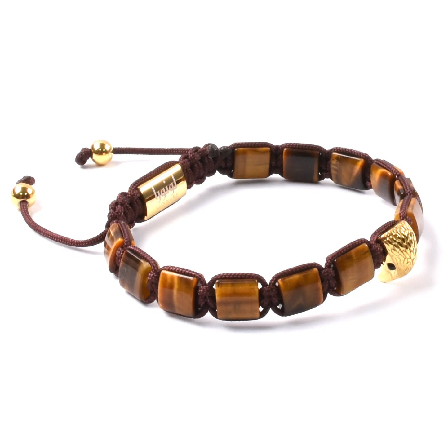 TIGER EYE Falcon Bracelet for Men - Golden ARABIAN FALCON