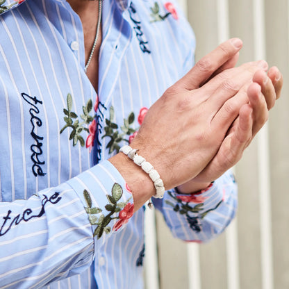 HOWLITE Falcon Bracelet for Men – Silver ARABIAN FALCON