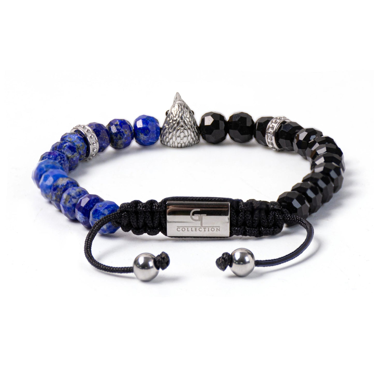 Men's LAPIS, ONYX Bracelet with ARABIAN FALCON Lunnora