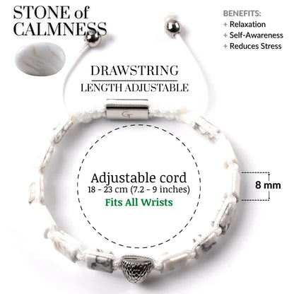 HOWLITE Falcon Bracelet for Men – Silver ARABIAN FALCON