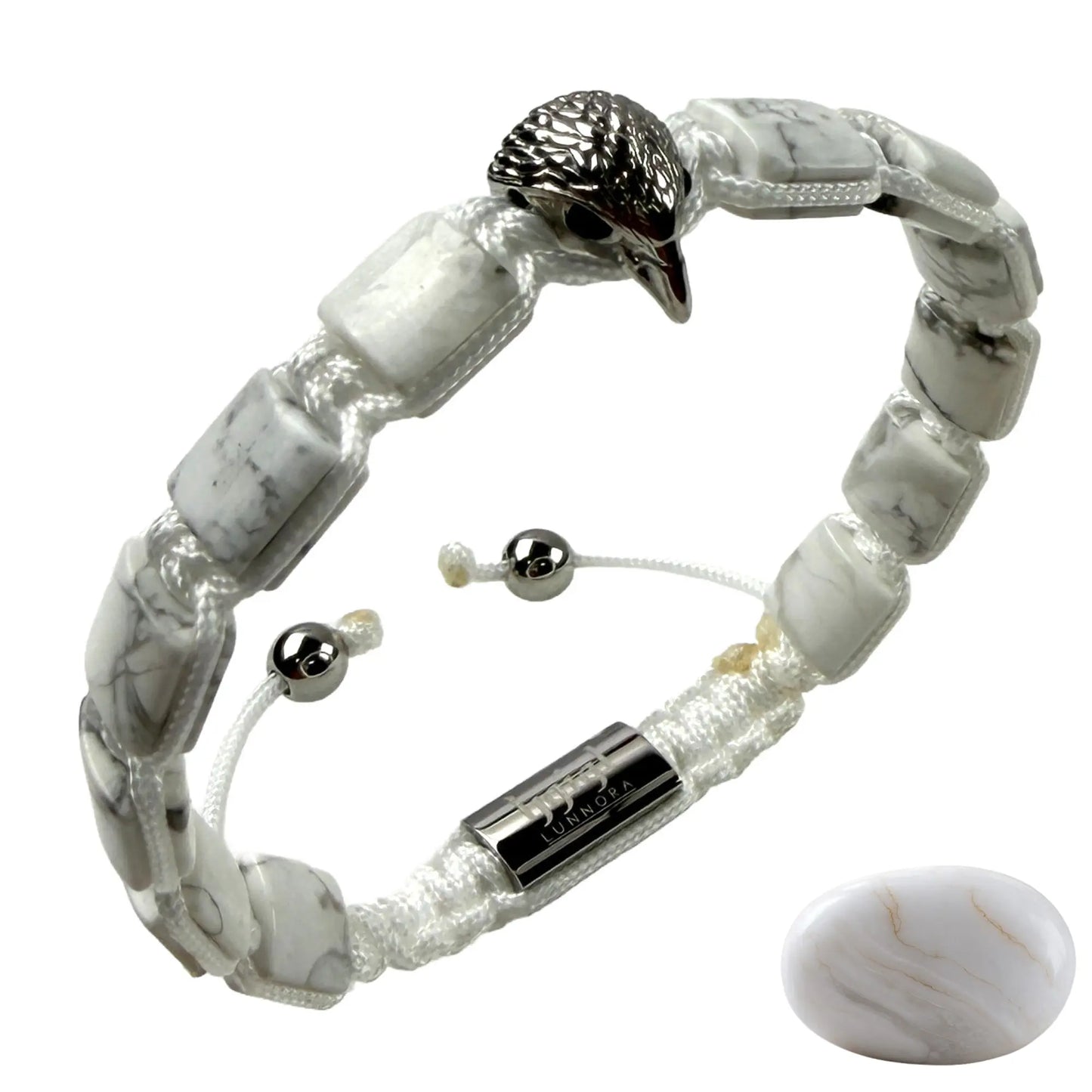 HOWLITE Falcon Bracelet for Men – Silver ARABIAN FALCON