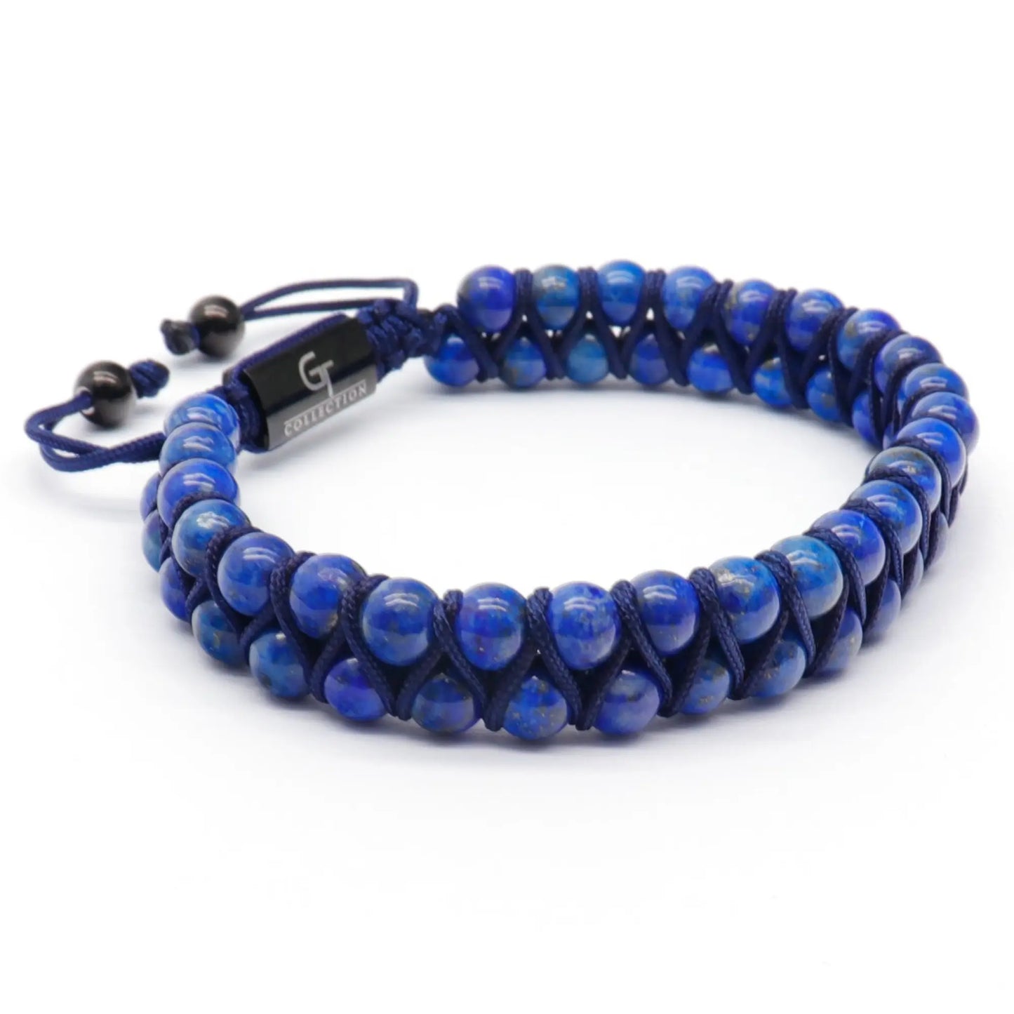 3 PIECE SET - LAPIS LAZULI Bracelets - The Wisdom Set GT collection