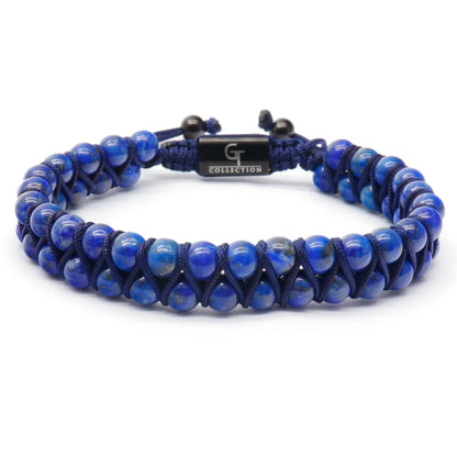 3 PIECE SET - LAPIS LAZULI Bracelets - The Wisdom Set GT collection