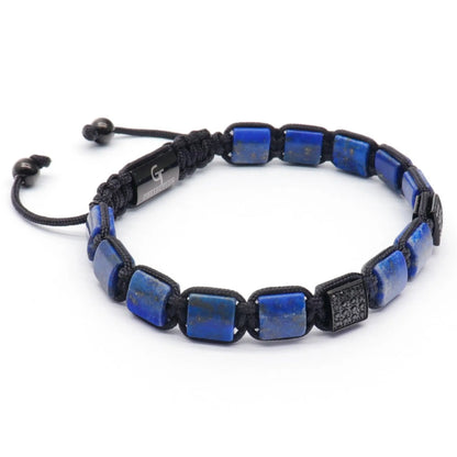3 PIECE SET - LAPIS LAZULI Bracelets - The Wisdom Set GT collection