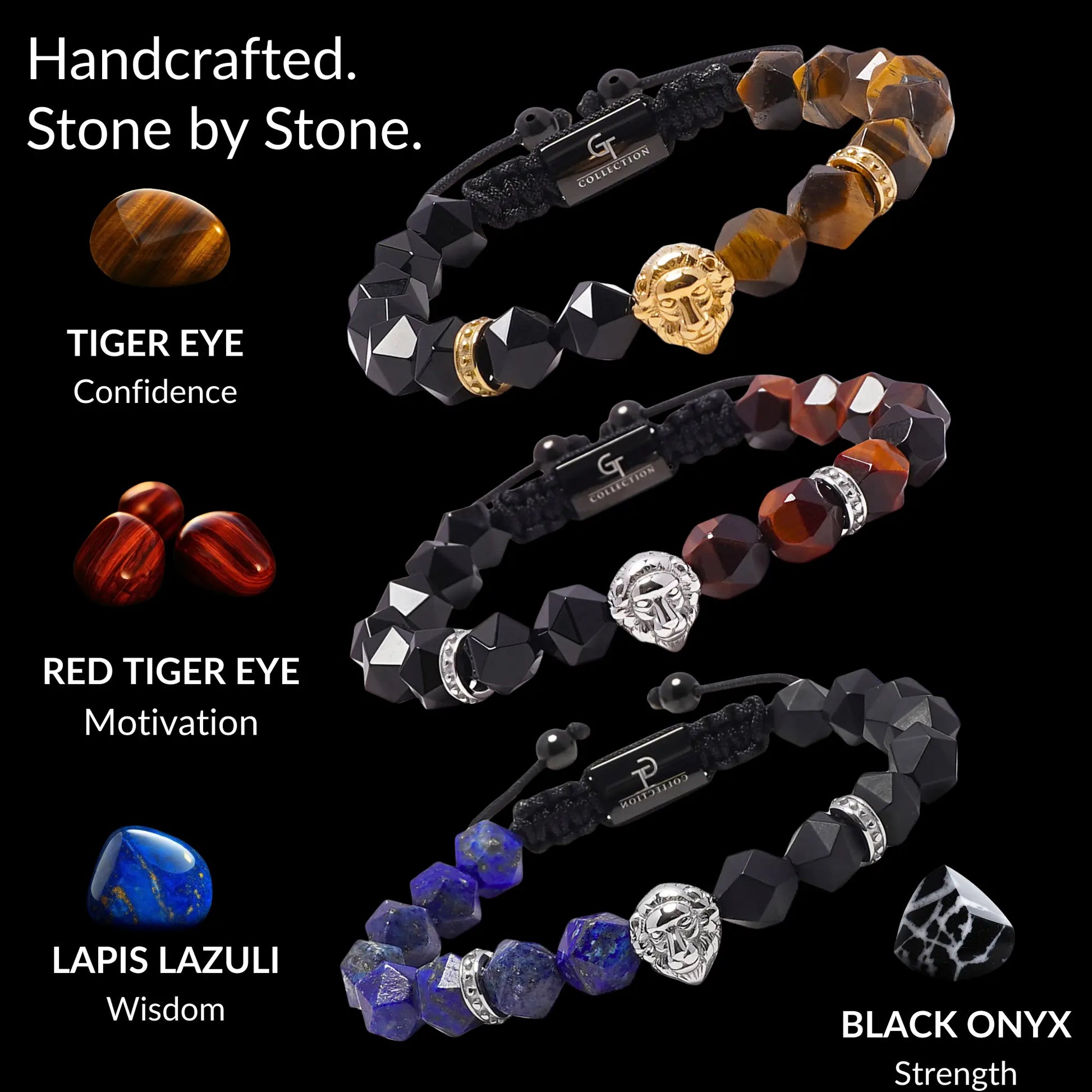 Lion King Bracelet Set for Men – Power, Confidence & Leadership GT collection