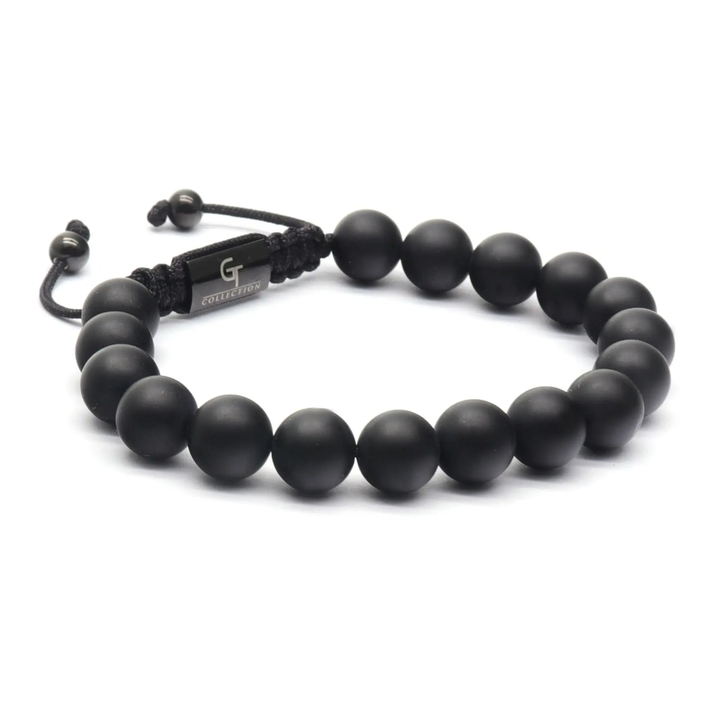 3 PIECE SET - BLACK ONYX Bracelets - The Strength Set GT collection