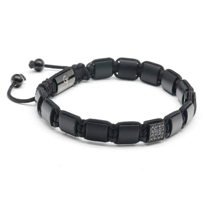 3 PIECE SET - BLACK ONYX Bracelets - The Strength Set GT collection