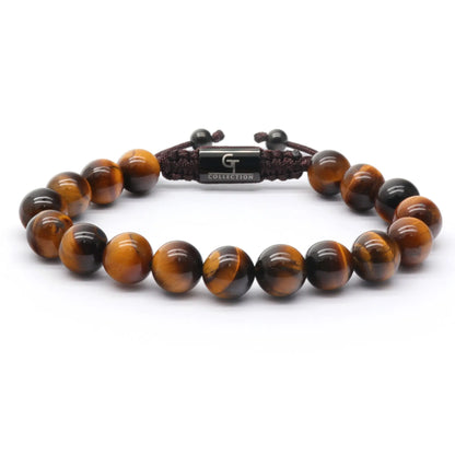 3 PIECE SET - TIGER EYE Bracelets - The Confidence Set GT collection