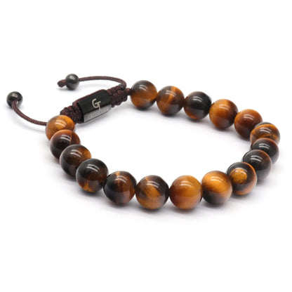 3 PIECE SET - TIGER EYE Bracelets - The Confidence Set GT collection