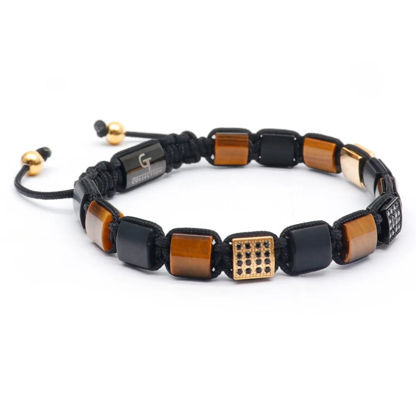 3 PIECE SET - TIGER EYE Bracelets - The Confidence Set GT collection